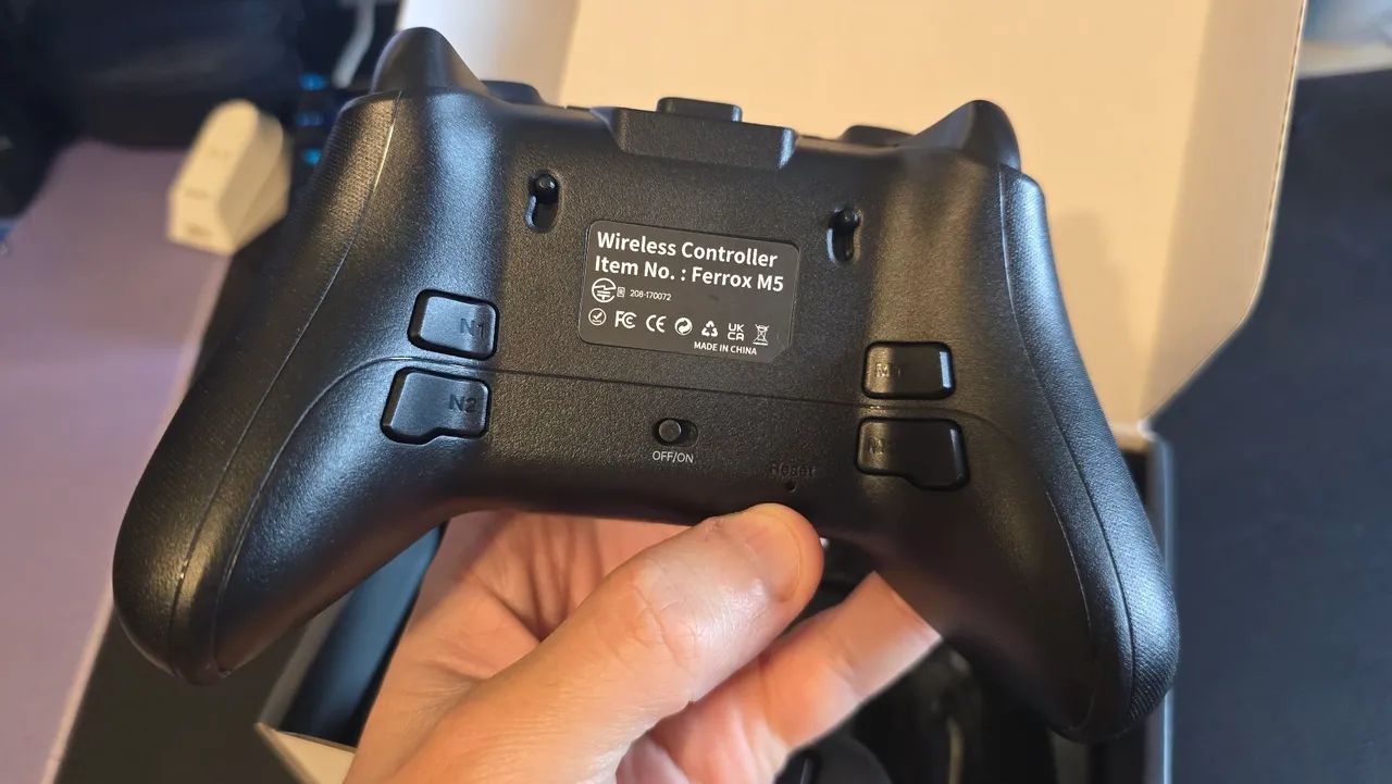 Controle wireless QRD Ferrox M5 para Xbox Series S/X, Xbox One, Nintendo Switch e PC - Foto 2