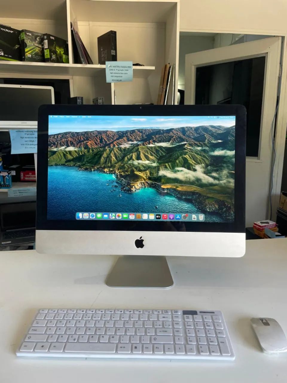 Imac 21.5 Polegadas core I5 2,7 Ghz/ 16gb Memoria RAM/ssd 240gb /( ano 2011) garantia e nf - Foto 4