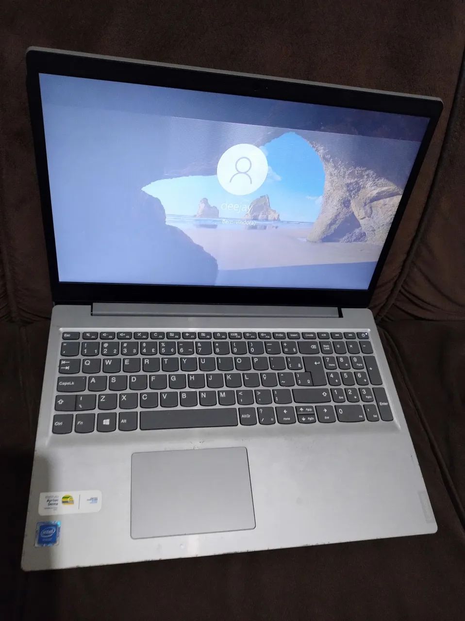 Notebook Lenovo tela vazada  funcionando perfeitamente  - Foto 5