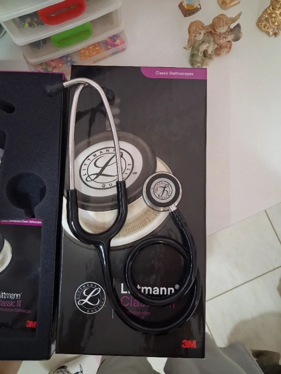 Estetoscópio Littmann Classic III Black - Foto 6