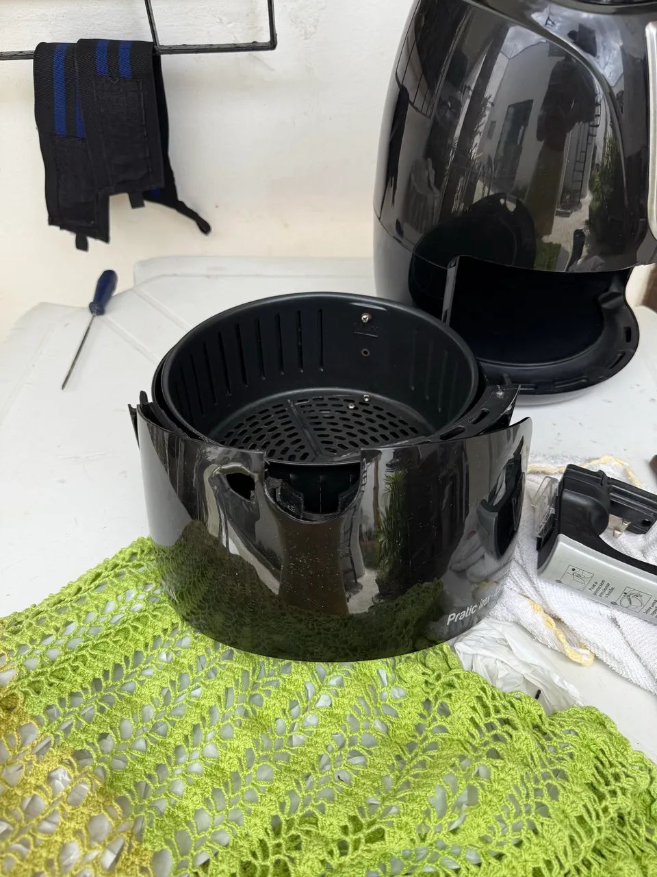 Air fryer fritadeira elétrica  - Foto 3