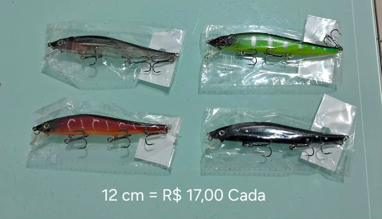 Iscas Artificiais para Pescaria em Aracaju de 10 a 17 reais cada - Foto 6