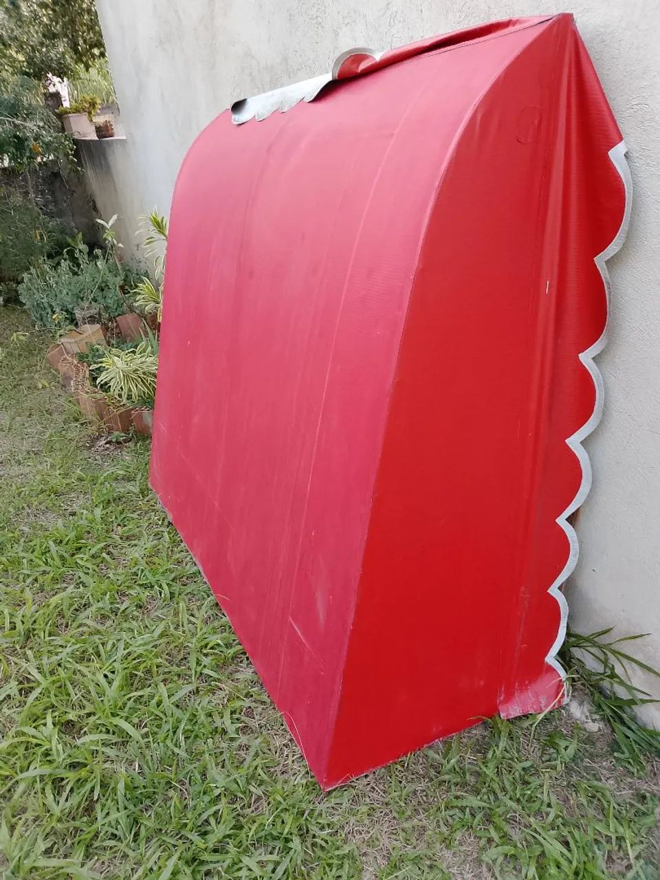 Toldo montado 