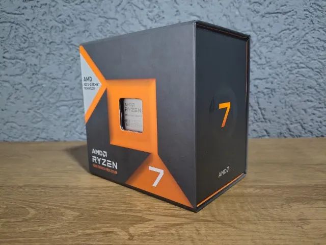 Processador AMD Ryzen 7 7800X3D, novo, aberto apenas para teste de funcionamento - Foto 3