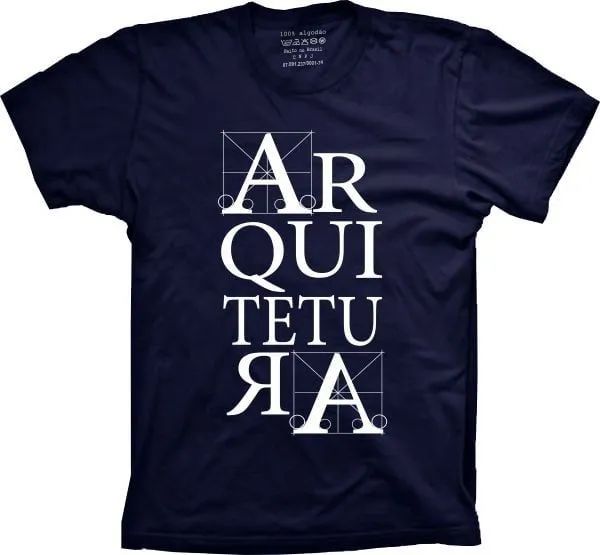 Camisa Arquitetura Tam P