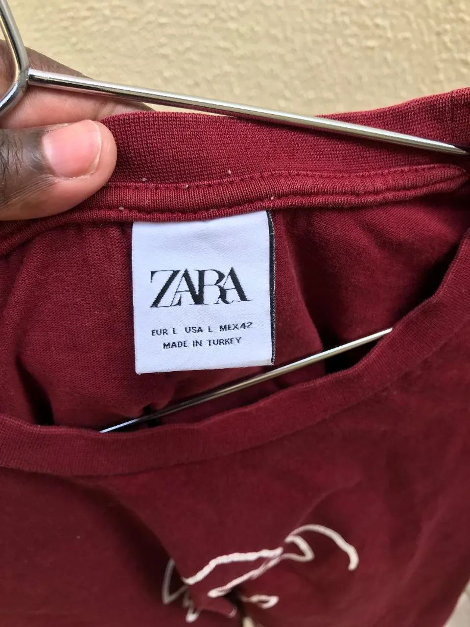 Camiseta Zara masculina G - Foto 3