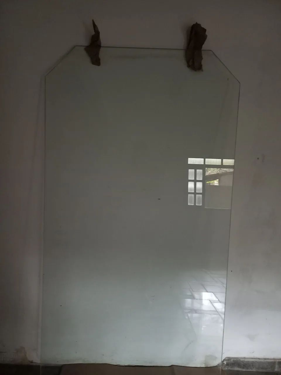 Mesa de jantar de vidro 