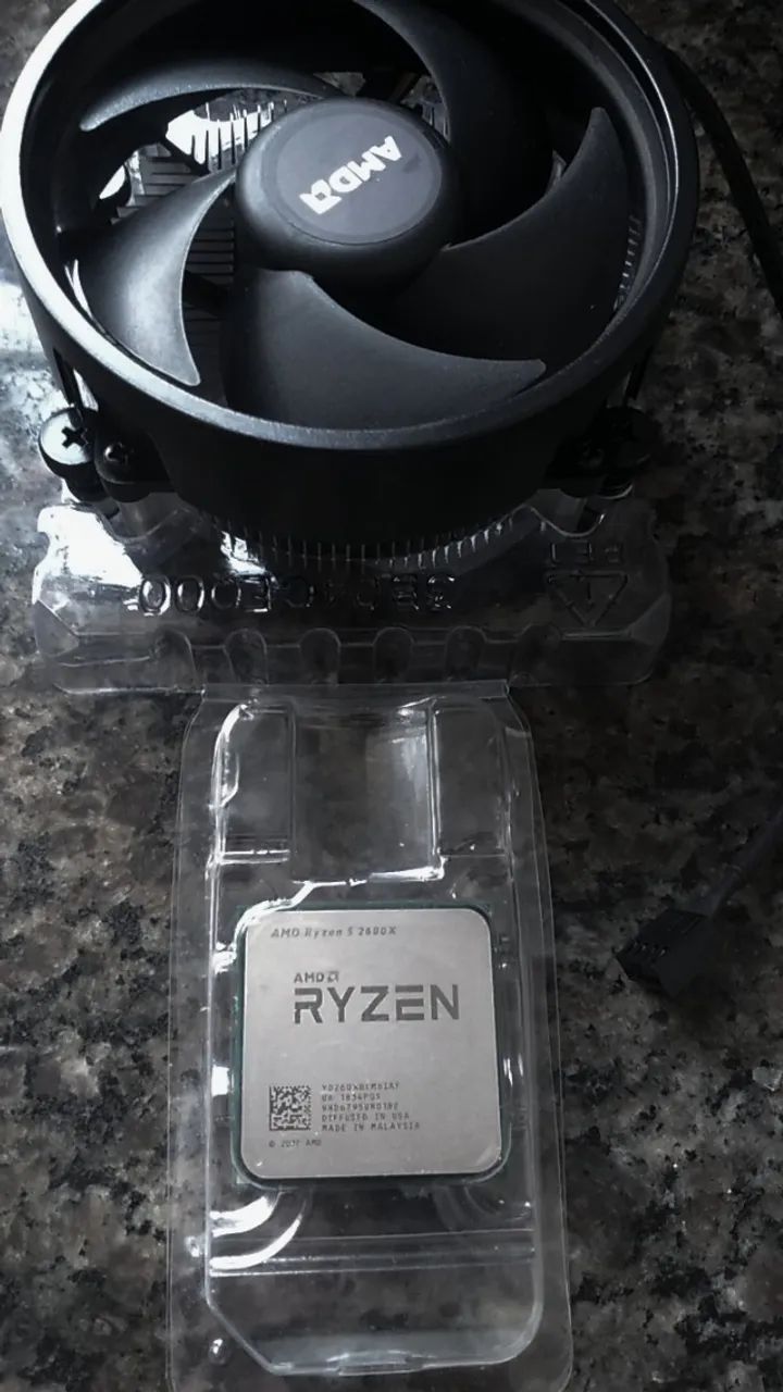 Processador Amd Ryzen 5 2600x,Am4,12 Threads,6 Núcleos,3.6ghz(4.2ghz Max)19Mb De Cache - Foto 3