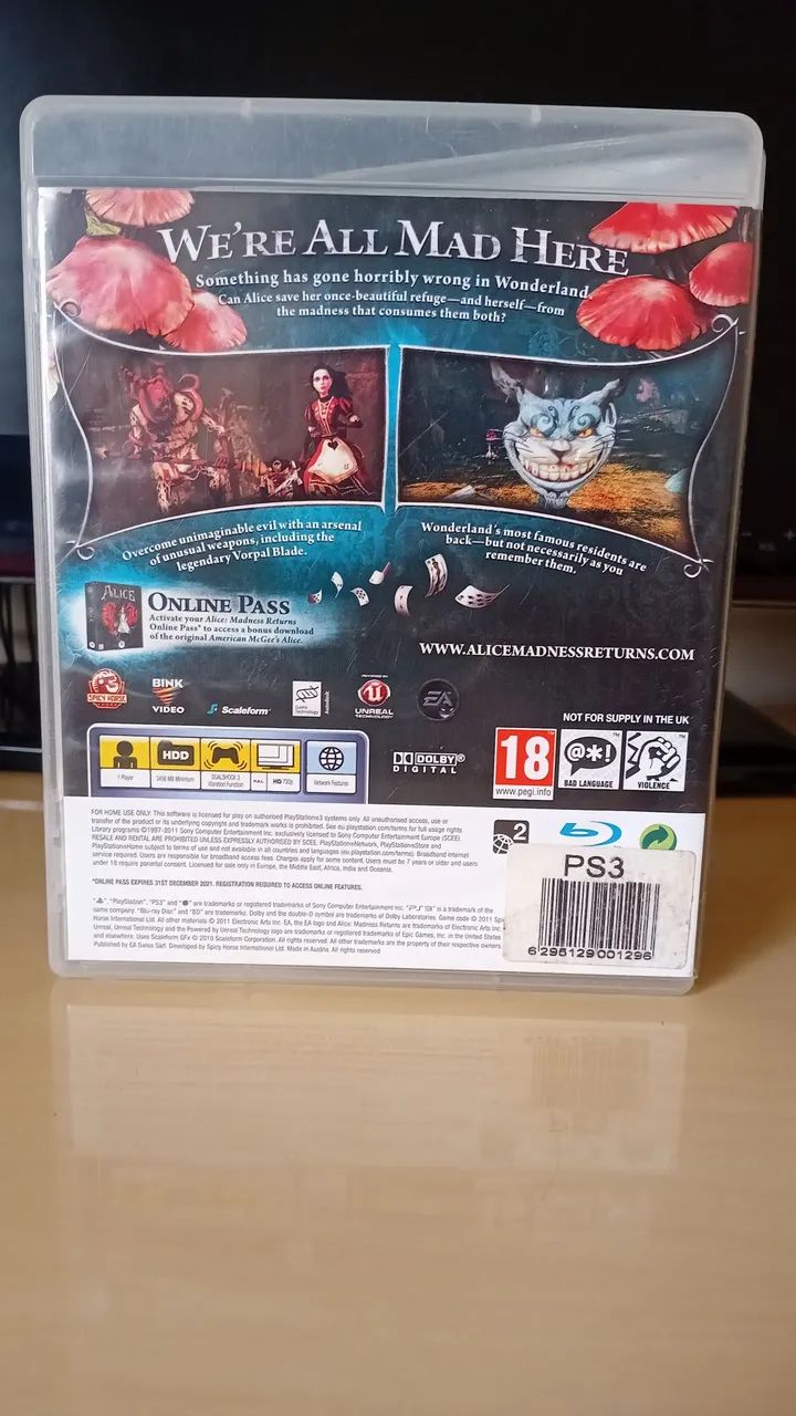 Alice Madness Returns PS3 - Foto 2