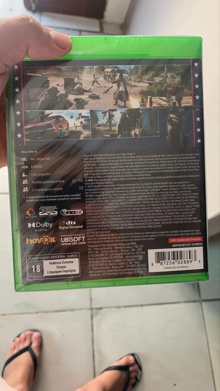 Vendo Far Cry 5 Xbox Lacrado - Foto 2
