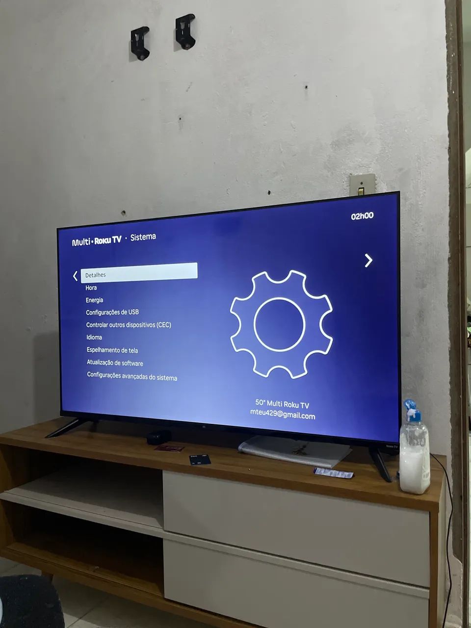 Tv roku 50 polegadas novíssima poucos detalhes444716972068065281
