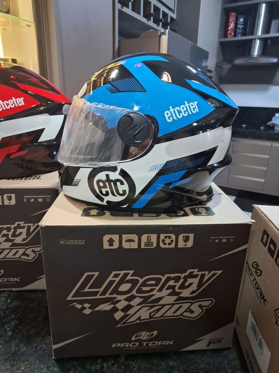 Capacete Moto Infantil  - Foto 3