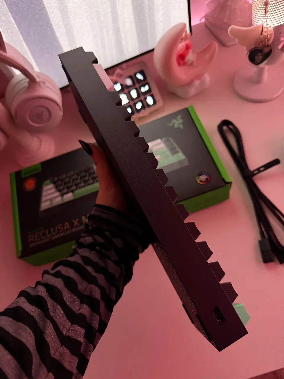Razer Reclusa x Mini 65% Teclado Gamer - Foto 3