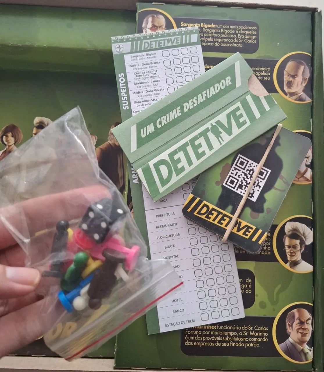 Jogo de tabuleiro - Detetive  - Foto 4