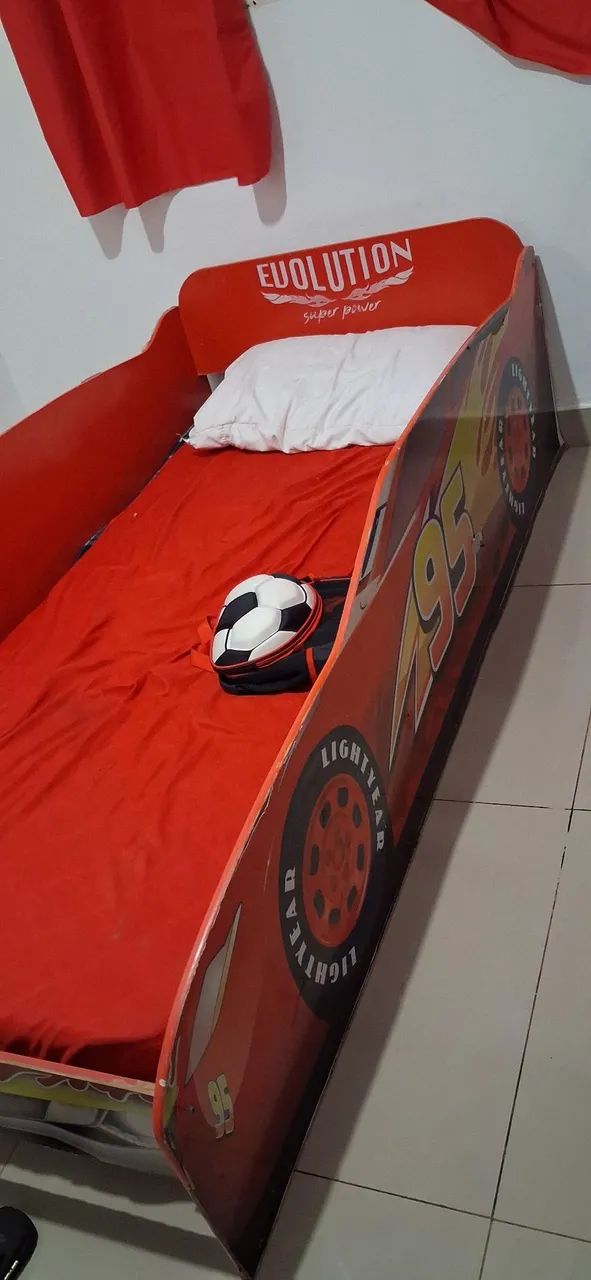 Cama Infantil Relâmpago McQueen  - Foto 2
