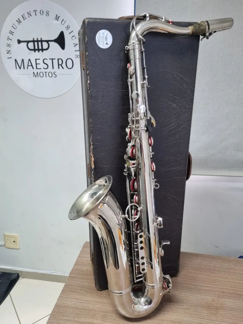 Saxofone Tenor Weril Master Revisado - 10X no cartão - Envio p/ todo Brasil - Foto 2