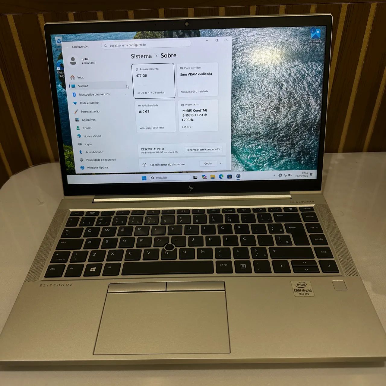 Notebook HP 840 g7 - Foto 3