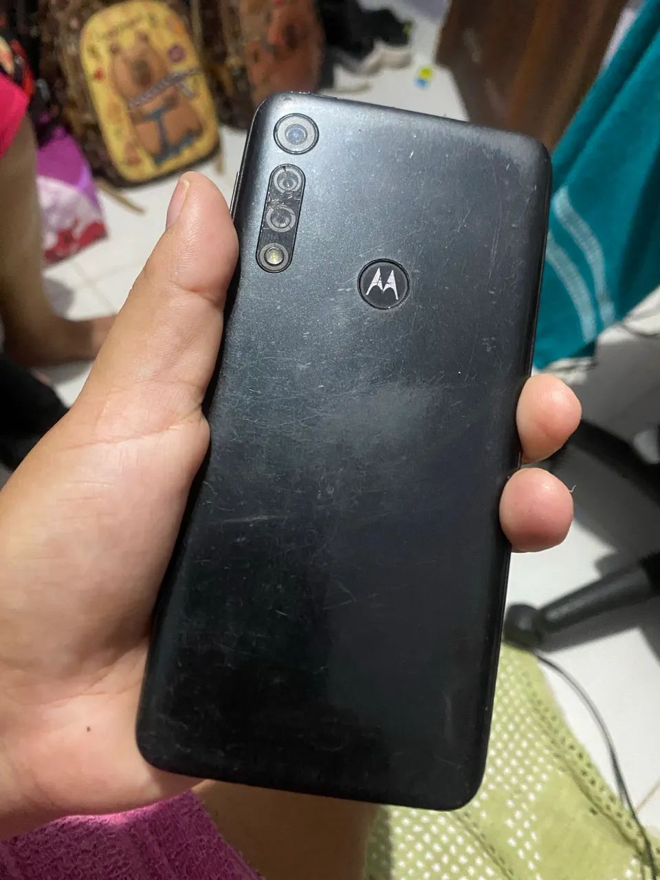 Moto g8 play faço entrega em perfeito estado  - Foto 2