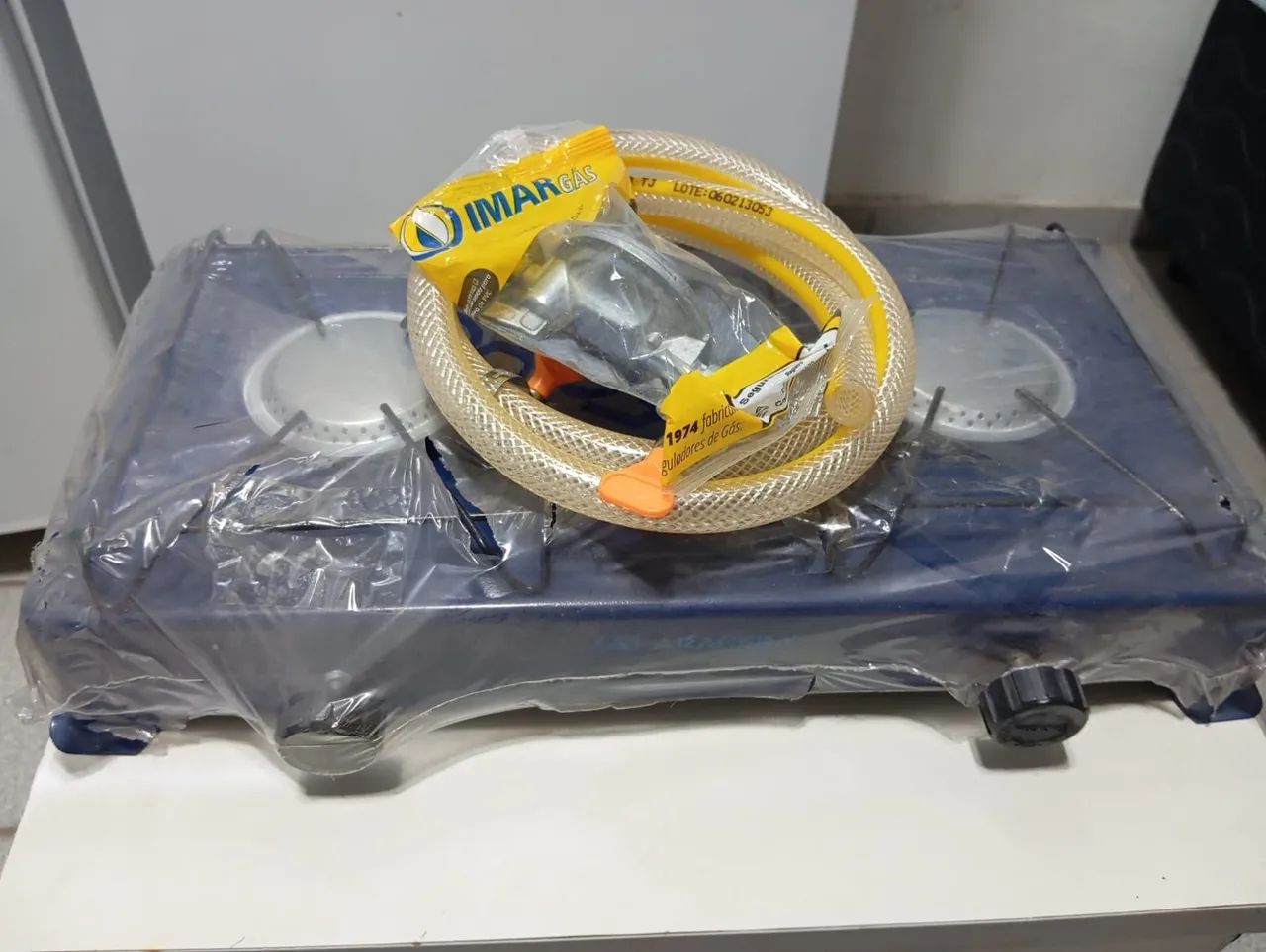 Fogão e kit de gas  - Foto 3