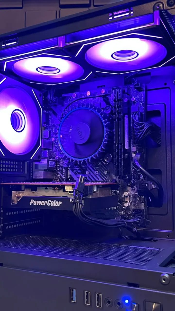 Pc gamer Intel i3 12100f + Rx 6500 XT 4gb - Foto 5