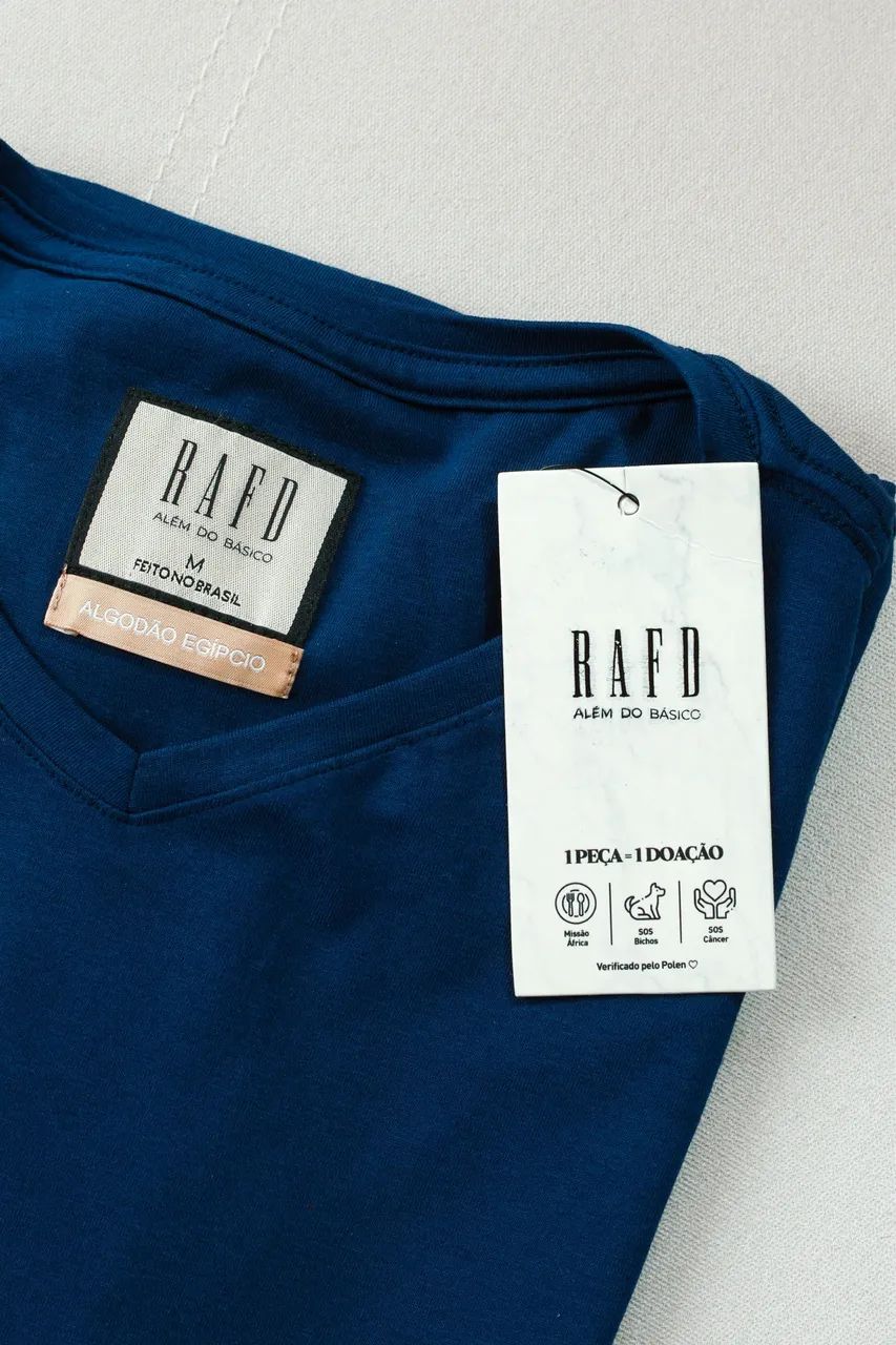Camiseta Básica (Algodão Egípcio) - Foto 6