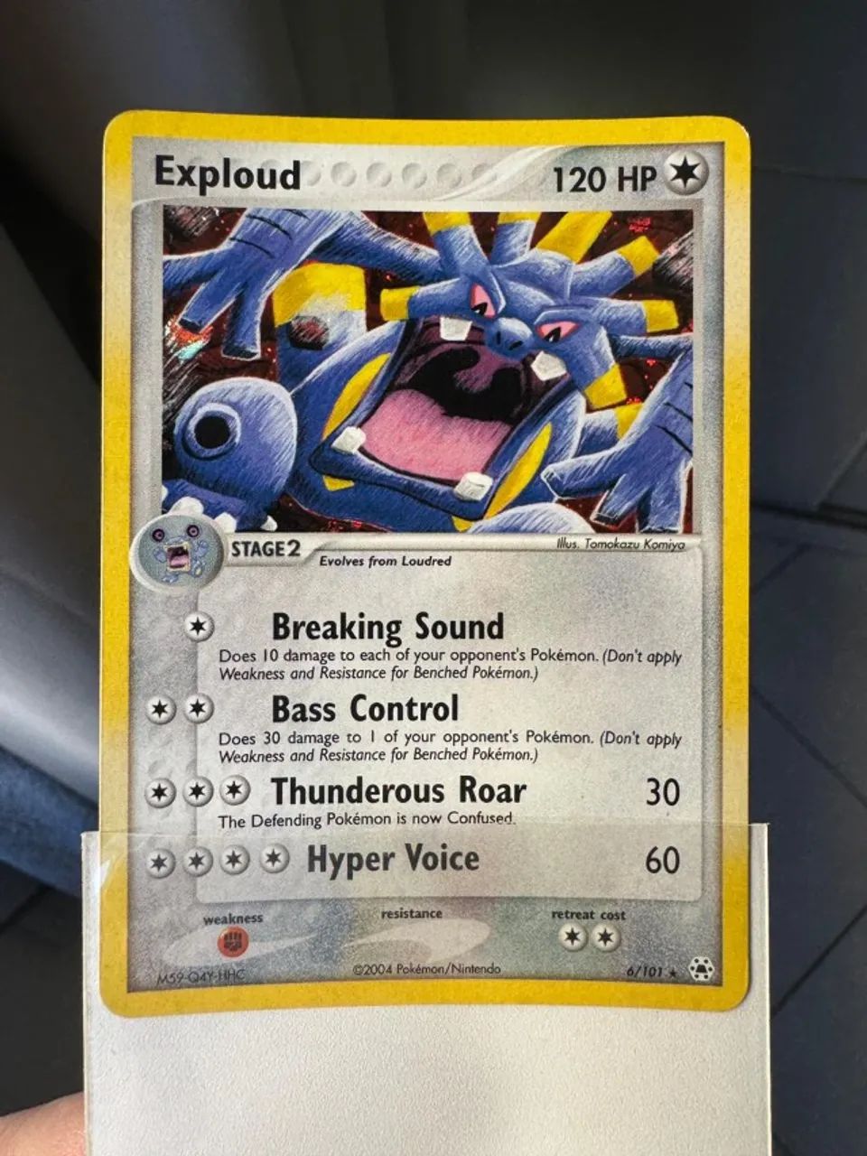 Carta Pokémon Exploud 6/101 - Hidden Legends (SP)