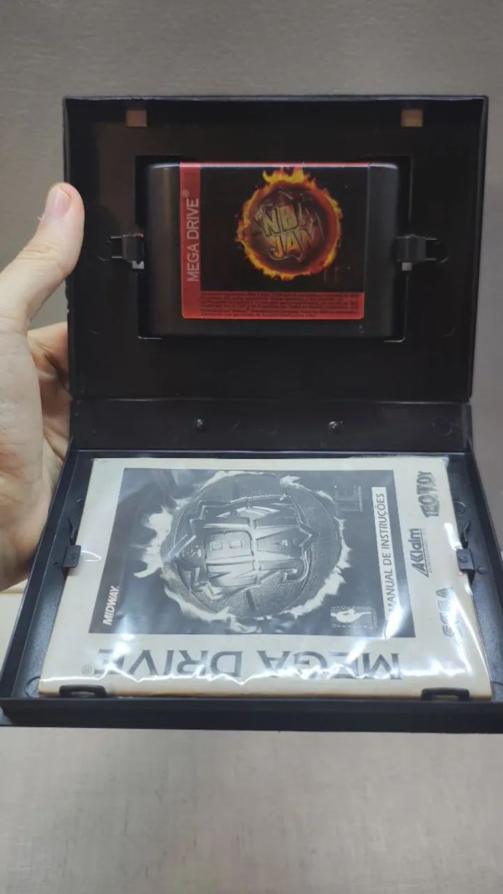 Mega Drive: NBA Jam, TecToy, Com Manual - Foto 2