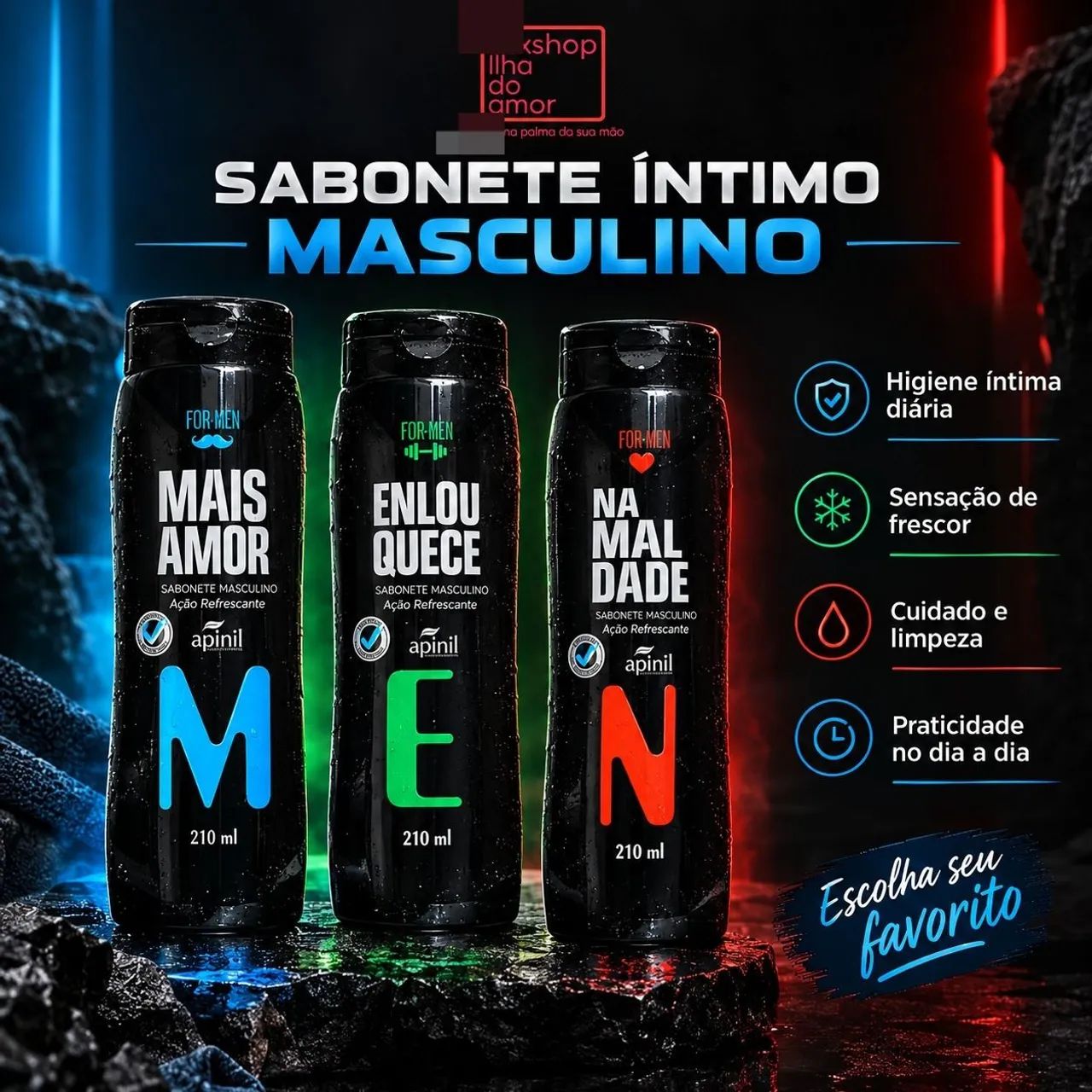 Sabonete Masculino M E N 