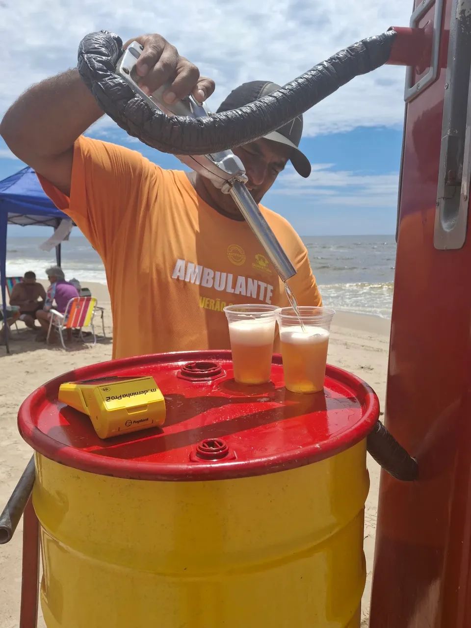 CHOPEIRA ESTILO BOMBA DE COMBUSTÍVEL  - Foto 2
