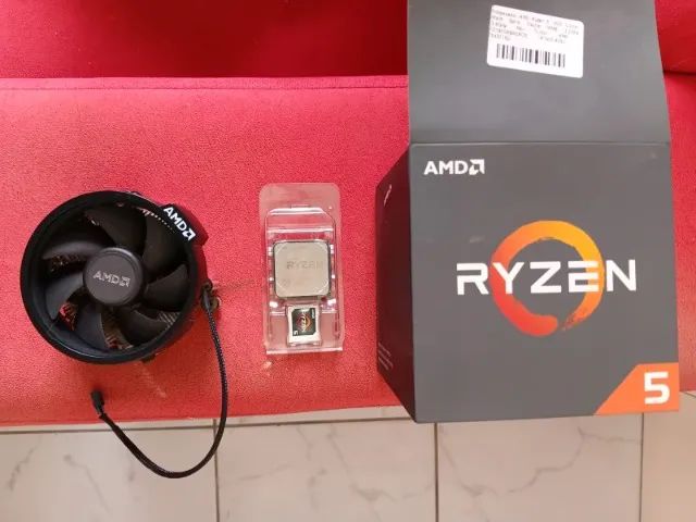 Ryzen 5 1600 com Cooler e caixa original - Foto 3