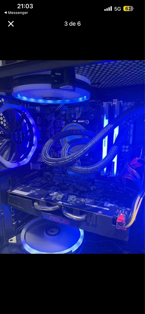 Vendo pc gamer ou troco por vídeo game mais volta  - Foto 4