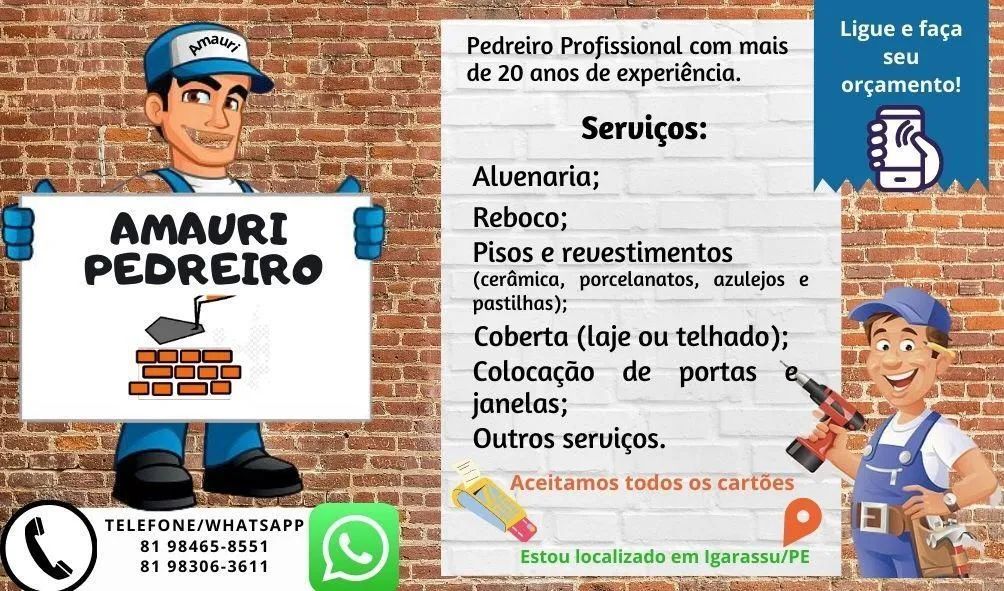 PEDREIRO PROFISSIONAL 