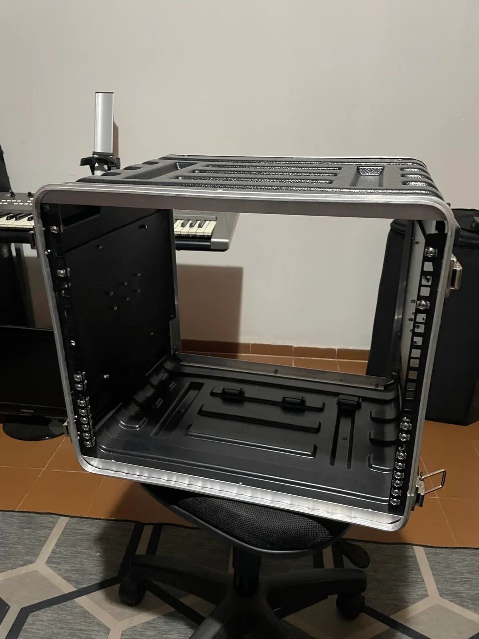 Case rack 9U KGB poliestireno leve e resistente - Foto 2