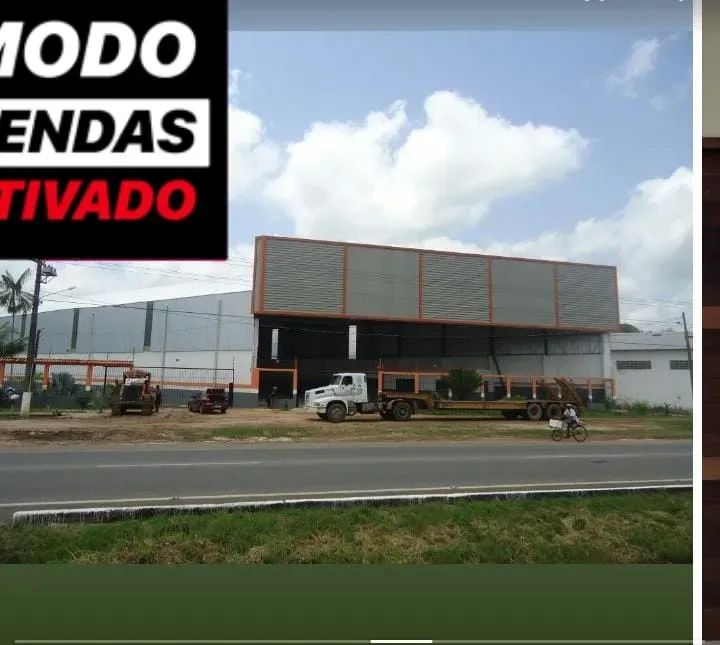 Galpão para Loja de Pneus, serviços em Geral em Benevides.PA