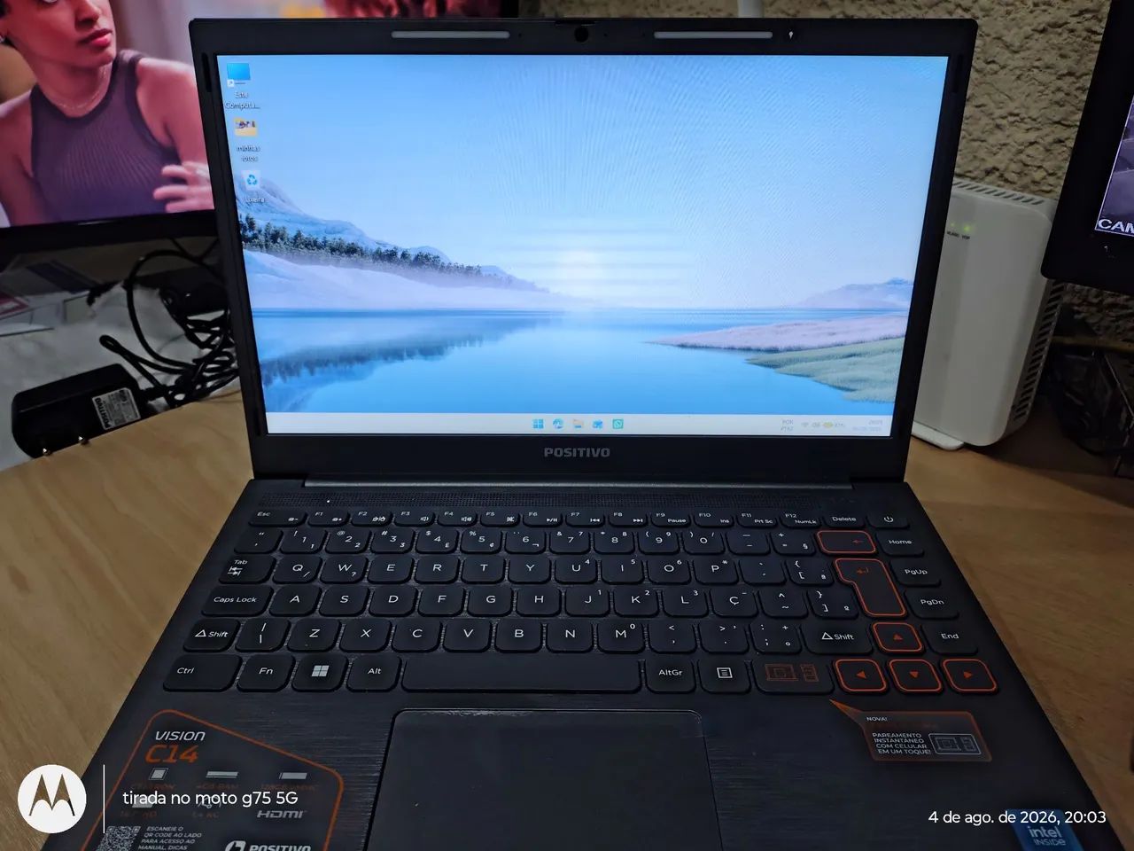 Vende - se notebook vision c 14  - Foto 5