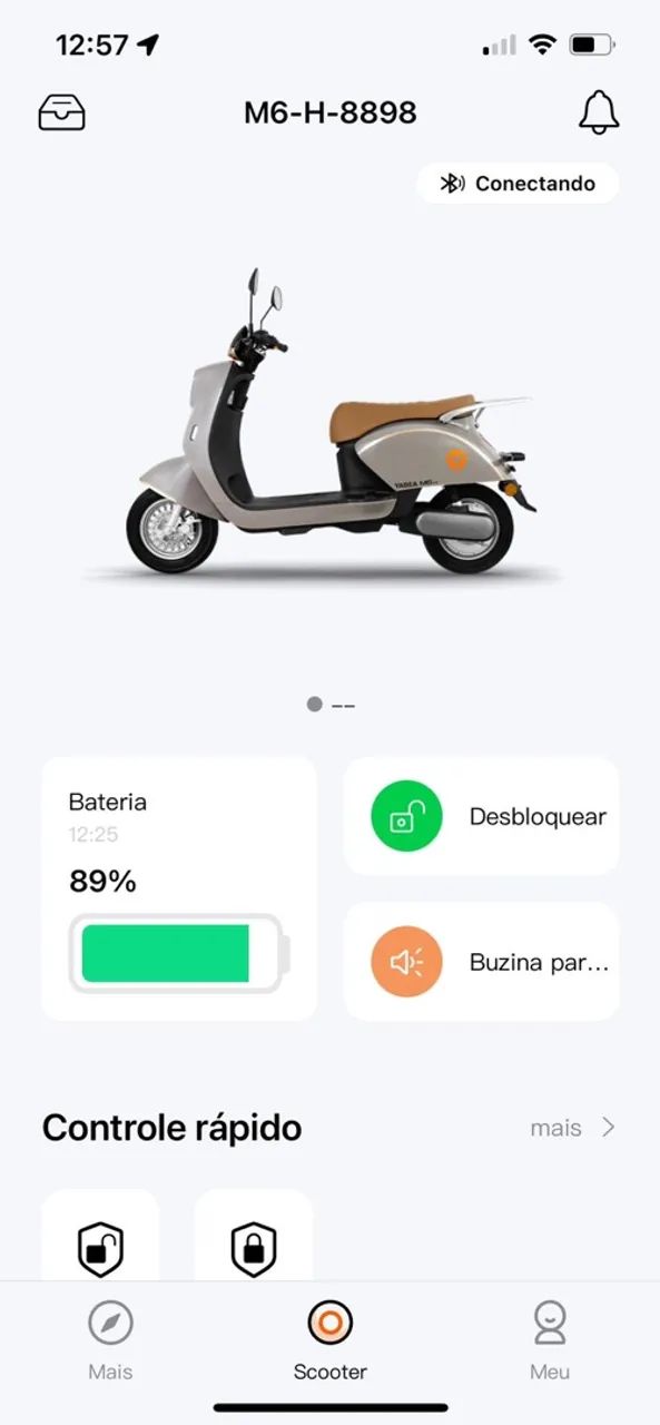 Scooter praticamente zero Km comprada em 2026 - Foto 4