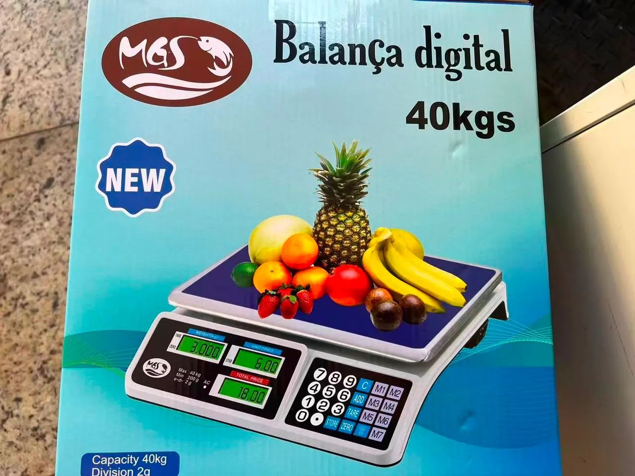 Balança digital 40kg 