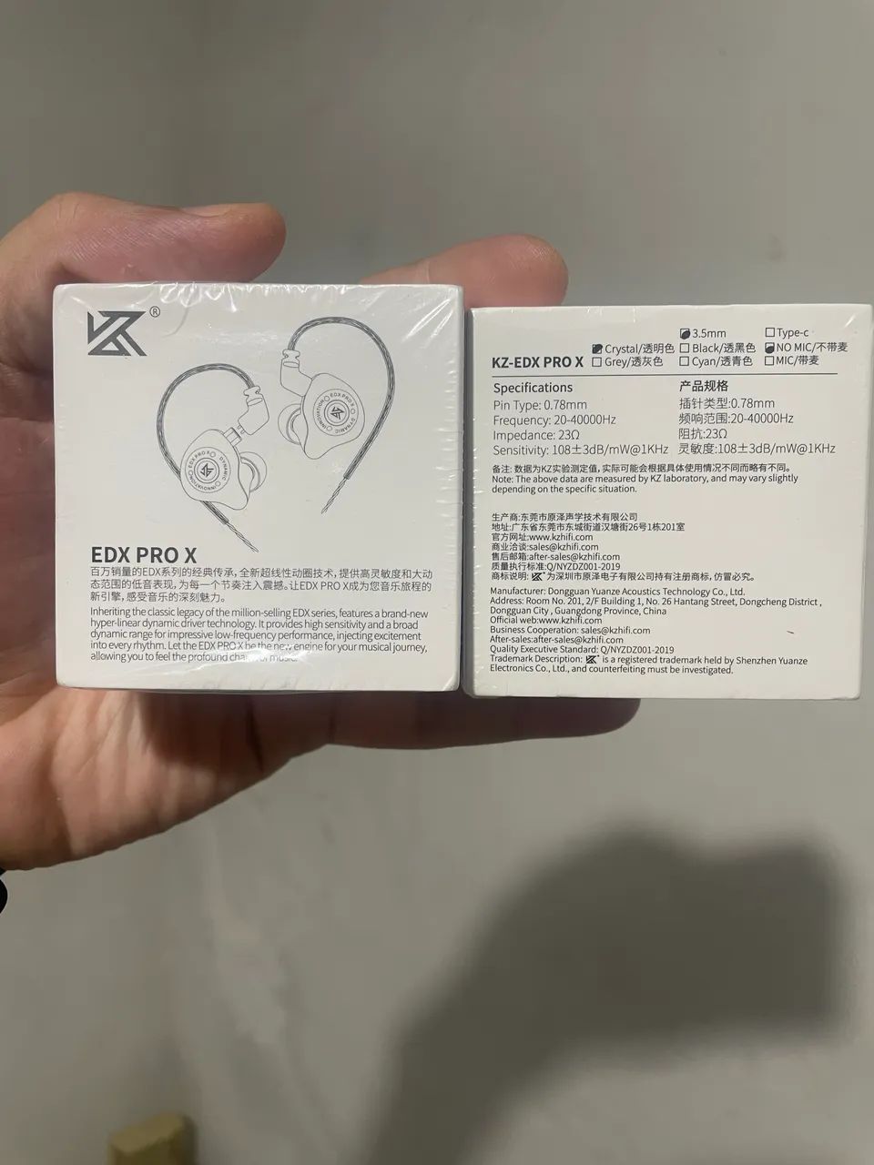 FONE EDX PRO X SEM MIC 
