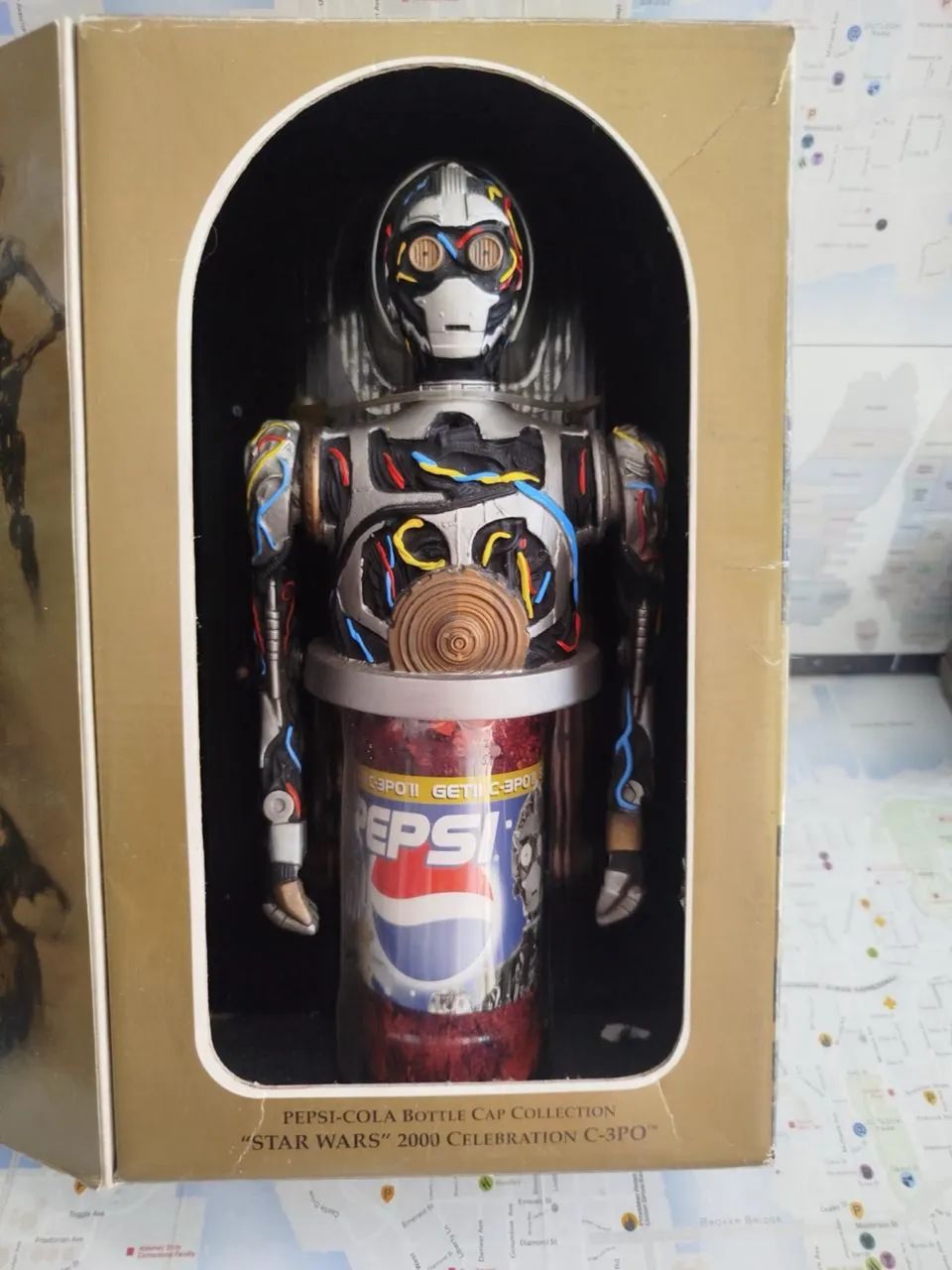 Action Figure C3PO Pepsi Celebration 2000