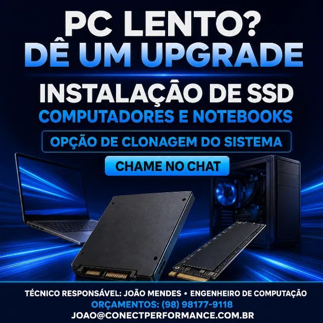 Manutenção e Formatação de Computadores e Notebooks em Domicílio São Luís - Foto 3