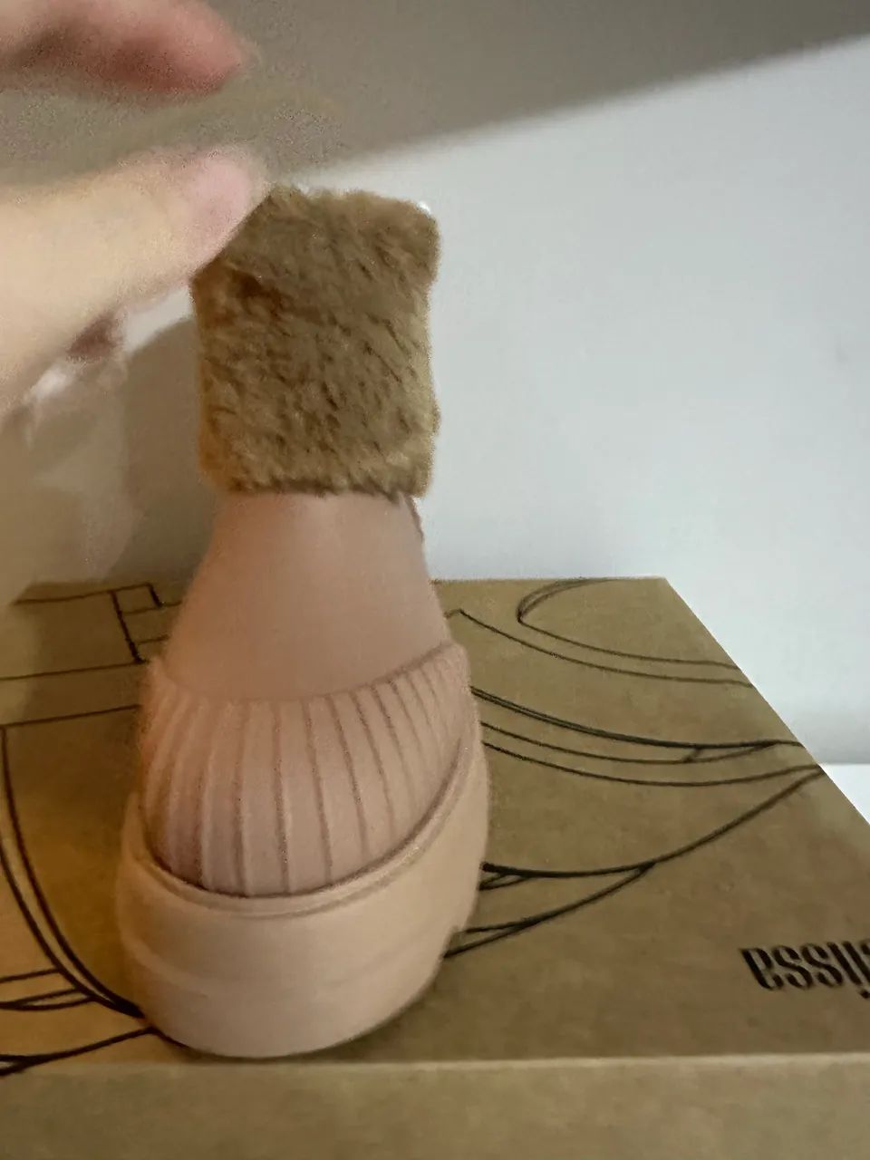 Melissa Warm Boot Marrom - Tam. 33/34 | Pouquíssimo uso ? - Foto 4