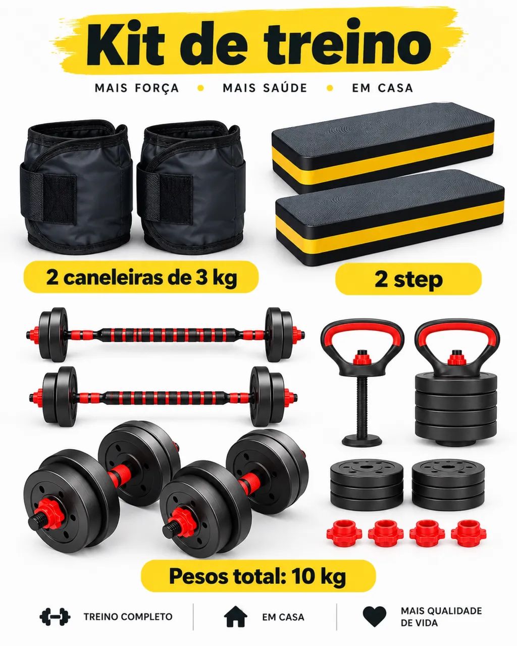 Kit treino 