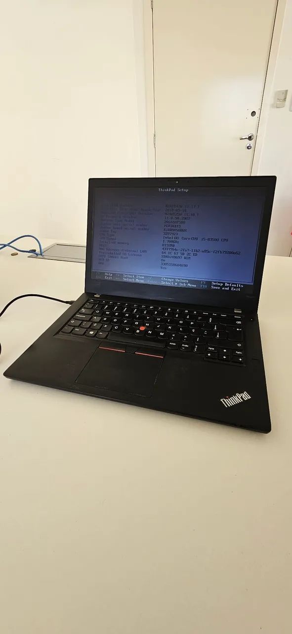 Notebook Lenovo T480 i5 8gb de RAM SSD 256gb