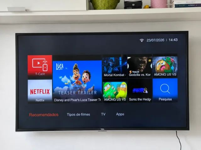 Smart TV TCL 49 - Perfeito Estado