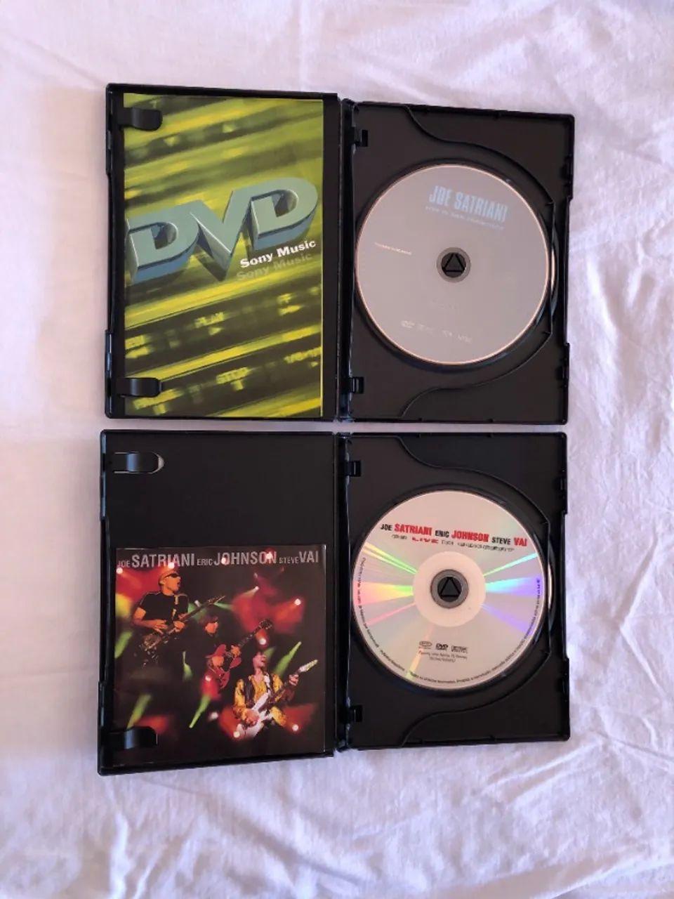 2 Dvd Duplos Joe Satriani - Live In San Francisco + G3 Live - CDs