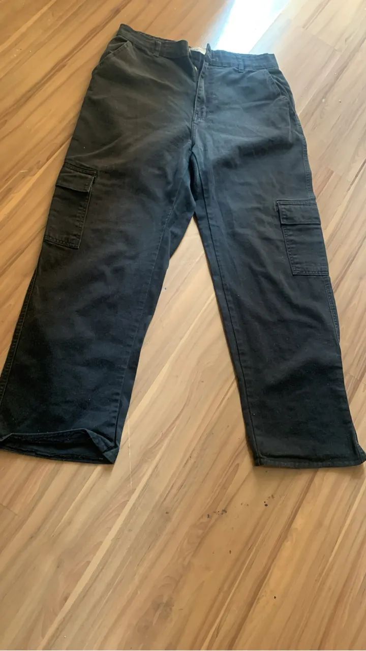 Calça jeans preta c&a 