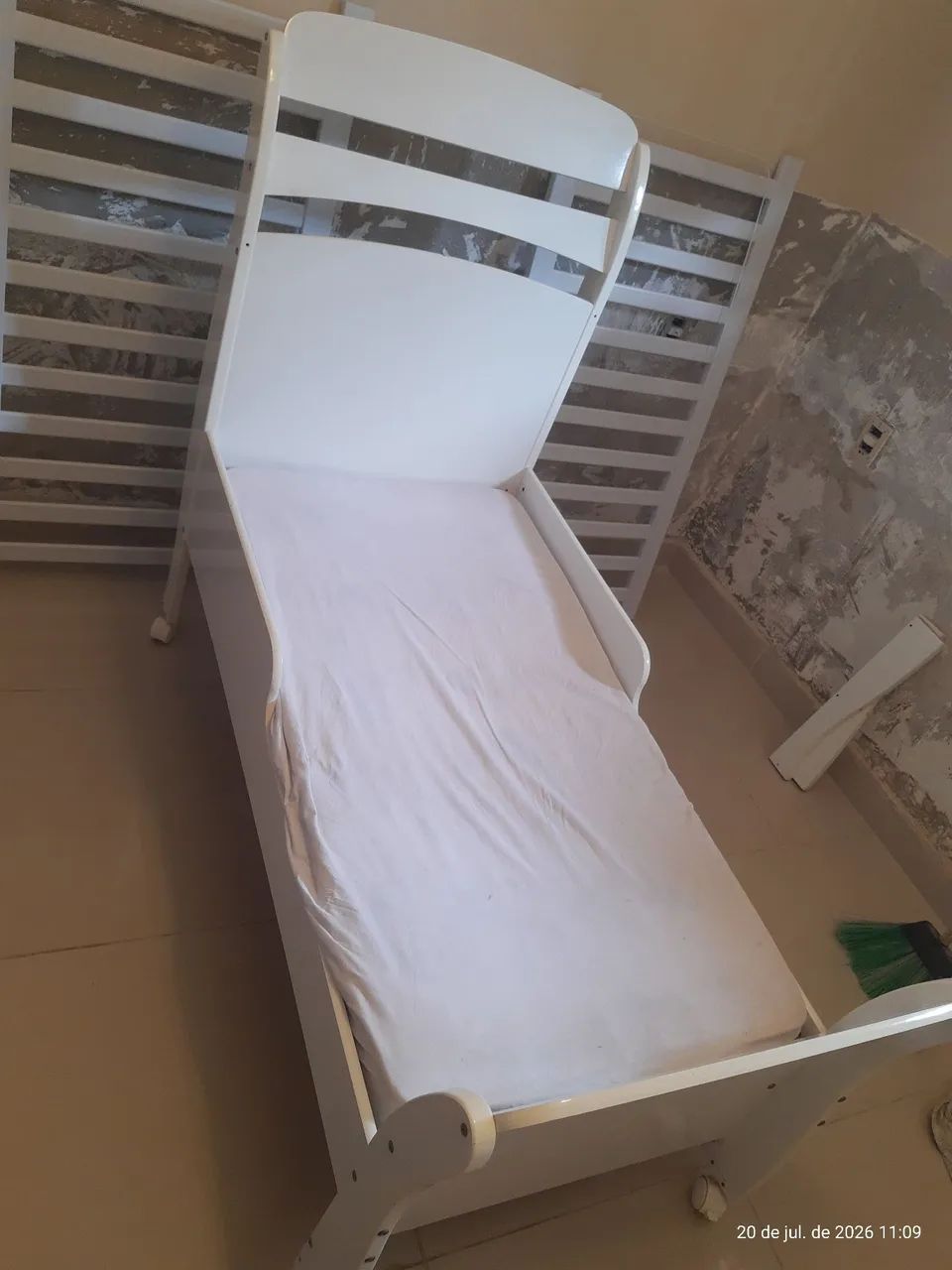 Berço cristal que vira mini cama - Foto 3