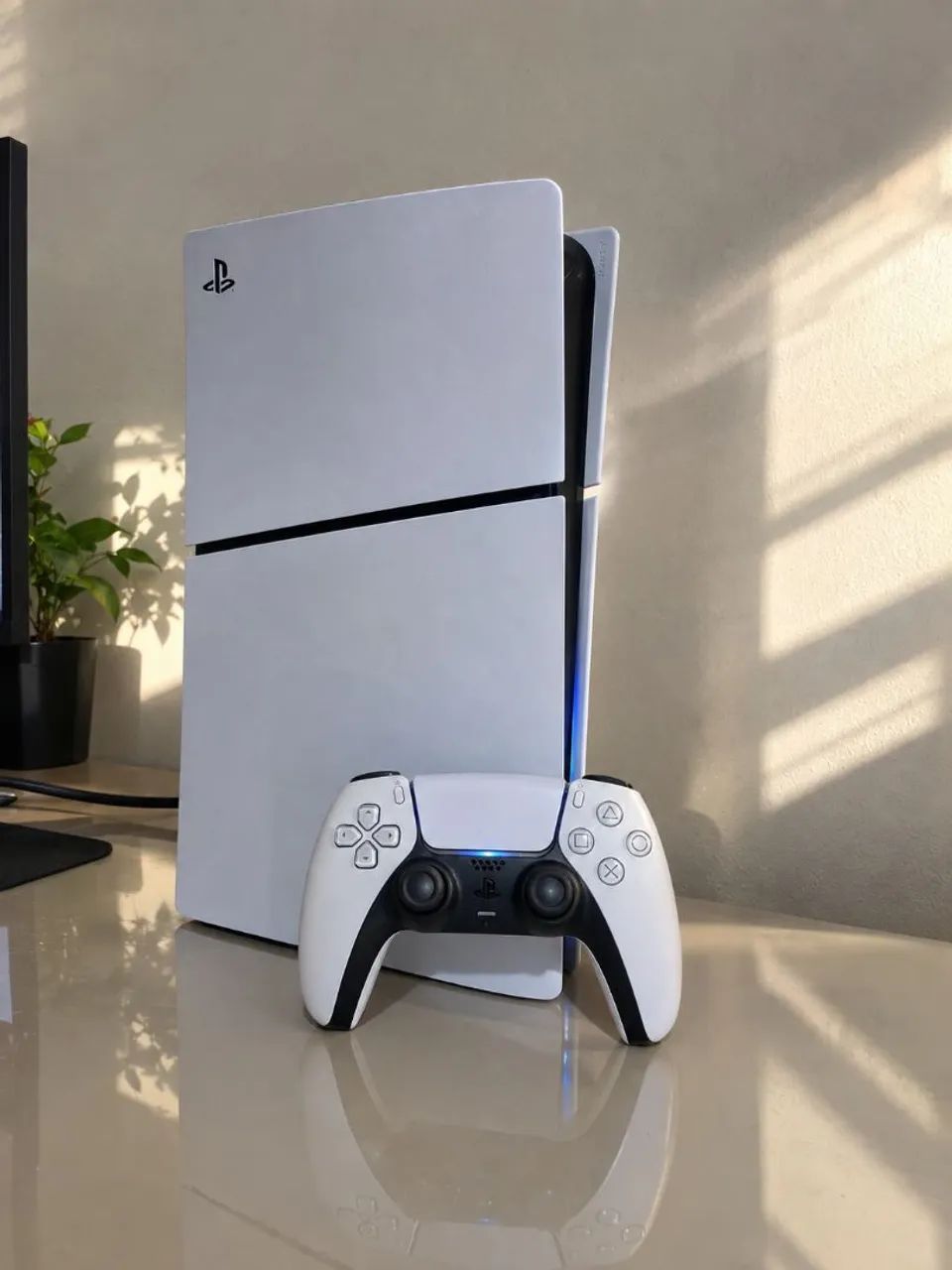 Ps5 Slim com leitor- Garantia