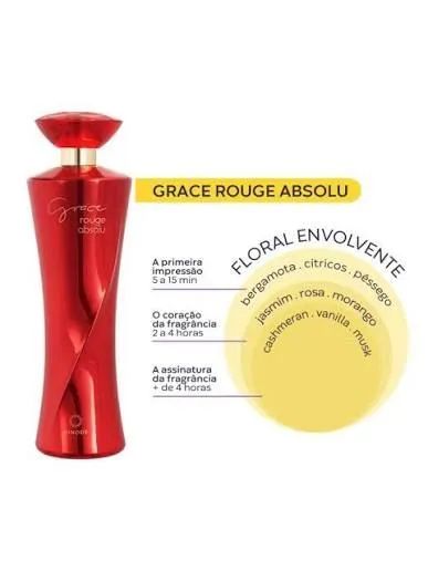 Perfume Grace Rouge Absolu Deo Parfum 100ml - Foto 2