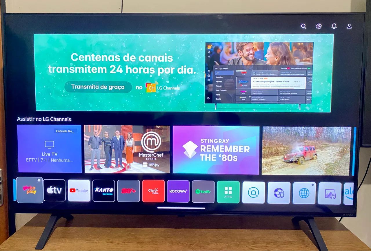 Smart tv LG 4K 43 Polegadas (Novíssima) - Foto 2